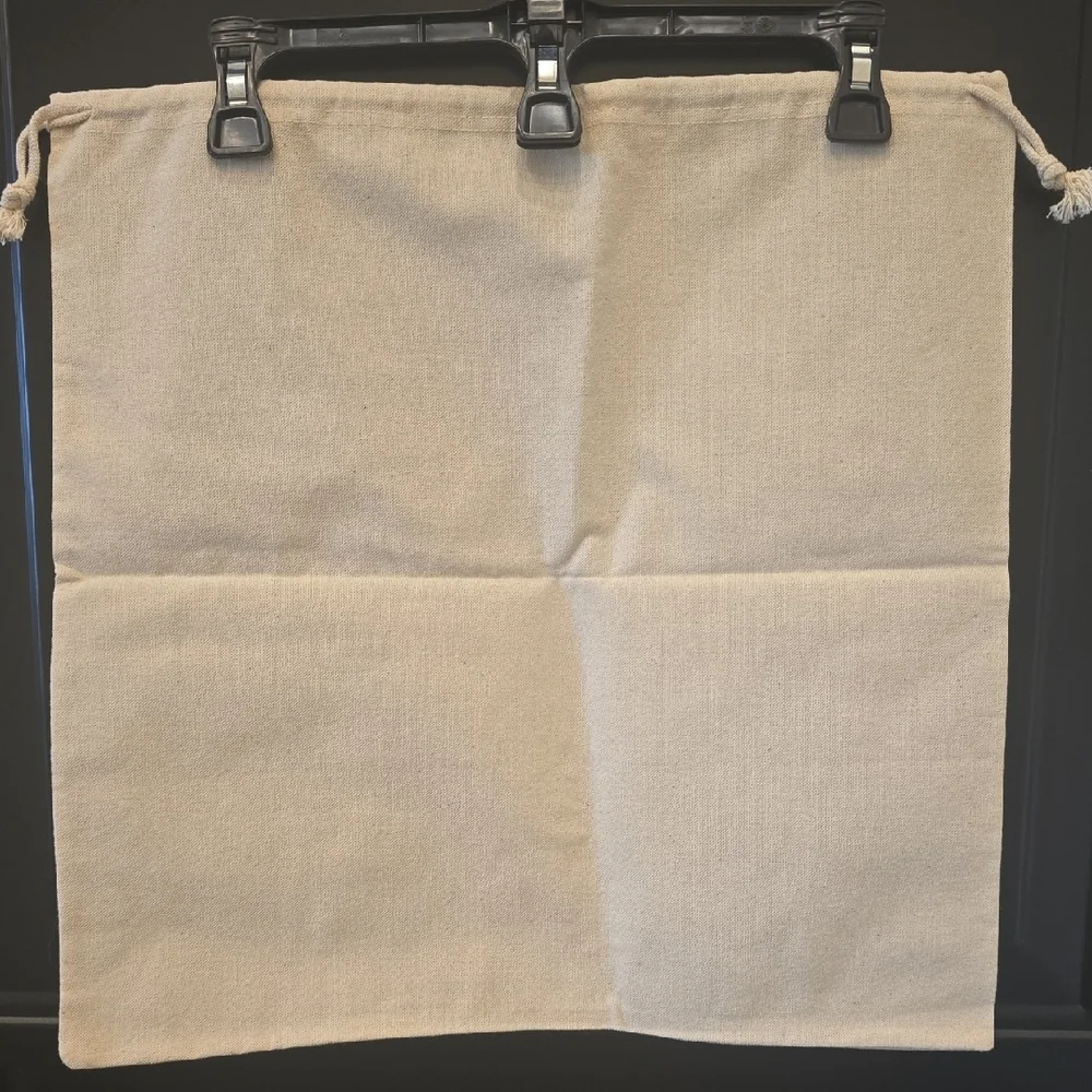Canada Goose Natural Canvas Drawstring Bag